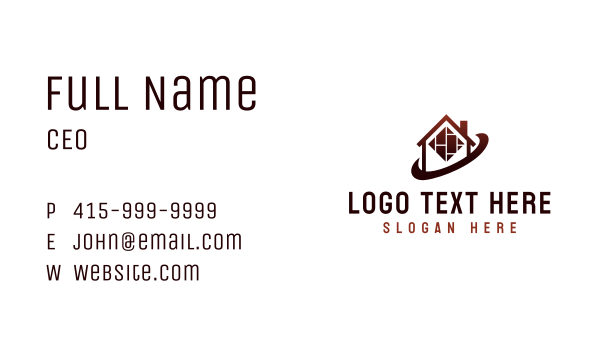 House Floor Tile Business Card Design Image Preview