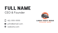 Trailer Truck Mover Business Card Design