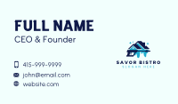 Pressure Wash House Janitor Business Card Image Preview
