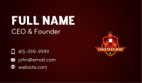 Fire Extinguisher Shield Business Card Image Preview