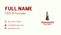 Wine Drink Bar  Business Card Image Preview