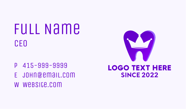 Royal Dental Clinic  Business Card Design Image Preview