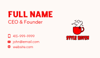 Ghost Devil Cup Business Card Image Preview