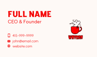 Ghost Devil Cup Business Card Image Preview