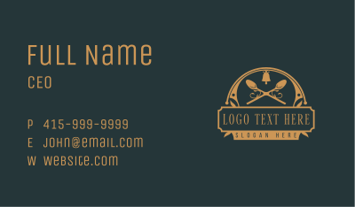Classic Restaurant Cuisine Business Card Image Preview