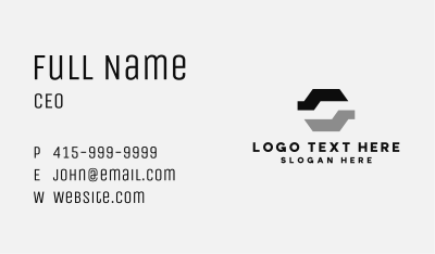 Abstract Generic Company Business Card Image Preview