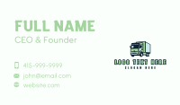 Truck Delivery Logistics Business Card Image Preview