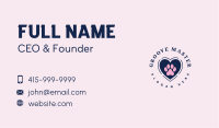 Paw Heart Care Business Card Image Preview