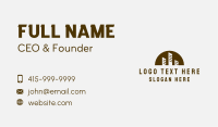 Real Estate Sunset Business Card Design