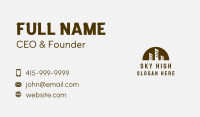 Real Estate Sunset Business Card Image Preview