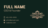 Premium Royal Ornamental Business Card Design