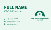 House Yard Lawn Business Card Image Preview