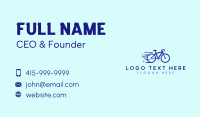 Fast Bicycle Delivery Business Card Preview