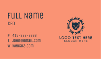 Wild Fox Veterinary Business Card Image Preview