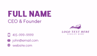 Eyelash Extension Beautician Business Card Preview