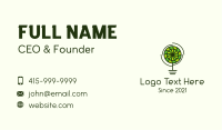 Organic Pinwheel Flower Business Card Image Preview