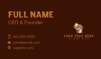 Wisconsin Animal Coyote Business Card Preview