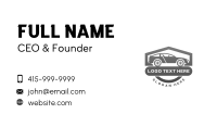 Sports Car Mechanic Business Card Image Preview