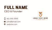 Cute Puppy Pet Business Card Image Preview