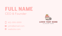 Cupcake Food Truck Business Card Design