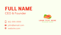 Sashimi Asian Food Business Card Design