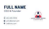 Sun Lighthouse Tower Business Card Image Preview