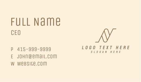 Legal Firm Letter N Business Card Design Image Preview