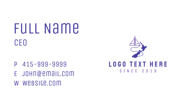 Christian New Zealand Business Card Design Image Preview