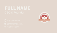Roof Property Emblem Business Card Image Preview