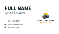 Construction Mining Truck Business Card Image Preview