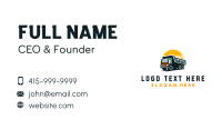 Construction Mining Truck Business Card Image Preview