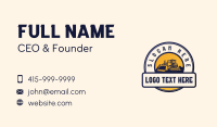Bulldozer Construction Machinery Business Card Preview
