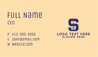 Highway Logistics Letter S Business Card Image Preview