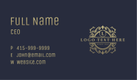 Premium Royalty Ornament Business Card Image Preview