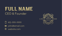 Premium Royalty Ornament Business Card Image Preview