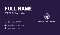 Skull Fedora Broadcasting Business Card Preview