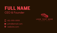 Race Car Drift Business Card Image Preview