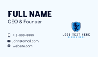 Lion Crest Shield Business Card Image Preview