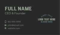 Masculine Arch Business Business Card Image Preview