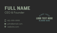 Masculine Arch Business Business Card Image Preview