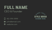 Masculine Arch Business Business Card Image Preview