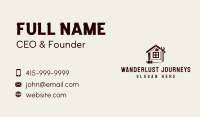 Home Construction Tools Business Card Design