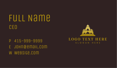 Arabian Kingdom Temple Business Card Image Preview