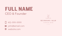 Elegant Plant Boutique Business Card Image Preview