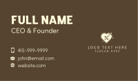Heart Button Tailoring Business Card Image Preview