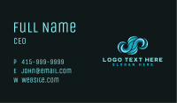 Ocean Water Wave Business Card Image Preview