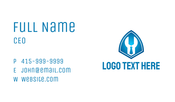 Gentleman Wrench Engineer  Business Card Design Image Preview