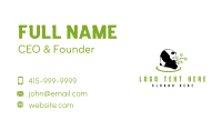 Bamboo Leaf Panda Business Card Image Preview