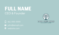 Nature Palm Tree Business Card Preview