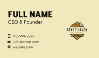 Carpentry Mallet Chisel Tool  Business Card Image Preview